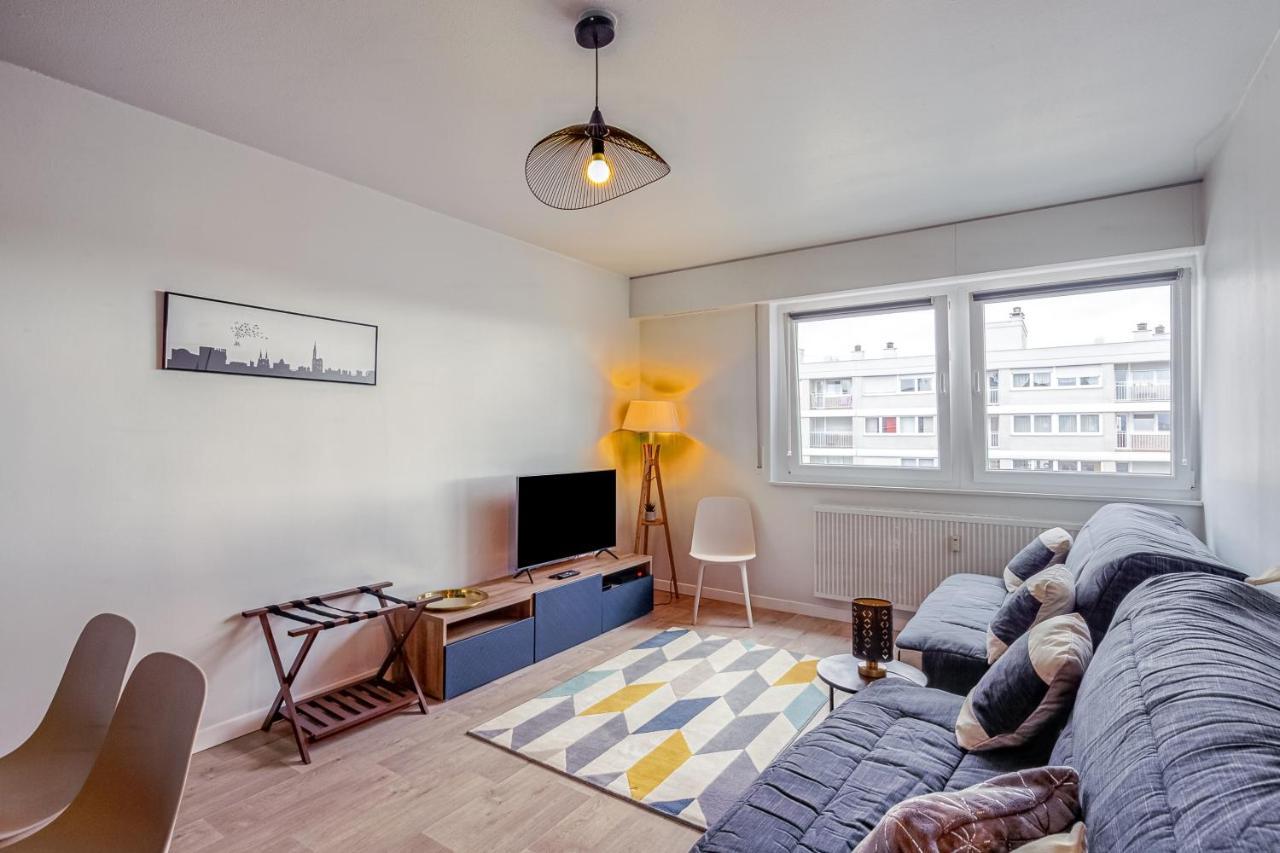 Alsacetime, Centre Parking Gratuit, Tram Wifi, Fibre Orange, Espace De Travail Apartamento Estrasburgo Exterior foto